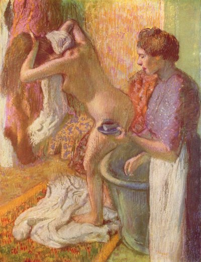 Dopo il bagno da Edgar Degas